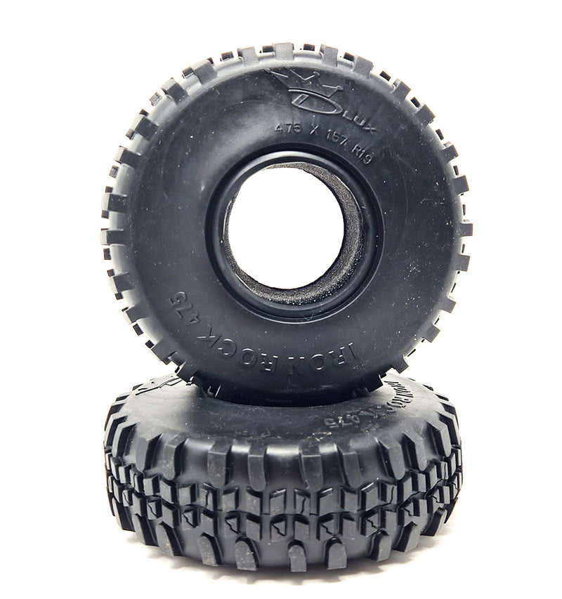 Dlux 50979 Iron Rock 475 Scale Class Tire for 1.9 Wheels Gold (1 Pair)