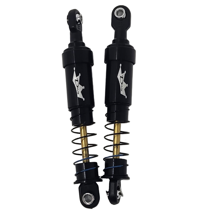 Dlux 58080 Black Ultra Short 80mm Shock (1 Pair)