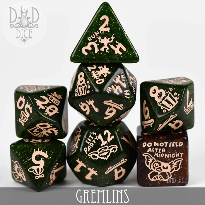 DND DICE Gremlins Dice Set