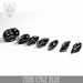 DND DICE Mind Cage Blue - Metal Dice Set (Gift Box)