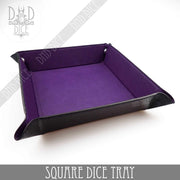 DND DICE Square Dice Tray (6 Colors)