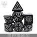 DND DICE The Witcher Dice Set and Coin - Geralt