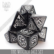 DND DICE The Witcher Dice Set and Coin - Yennefer
