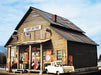 Downtown Deco 1047 HO Scale County Line Store Cast Hydrocal Building Kit