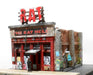 Downtown Deco 1085 HO Scale Rat Hole Cast Hydrocal Building Kit