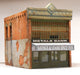 Downtown Deco 50 O Scale Metals Bank Cast Hydrocal Building Kit