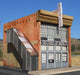 Downtown Deco 51 O Scale Sisters Thrift Store Cast Hydrocal Building Kit