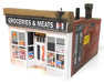 Downtown Deco 58 O Scale Lindsey's Grocery Cast Hydrocal Building Kit