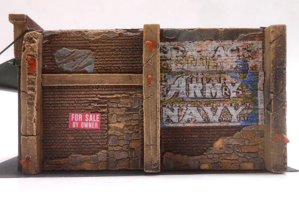 Downtown Deco 62 O Scale Lennox Glass Cast Hydrocal Building Kit