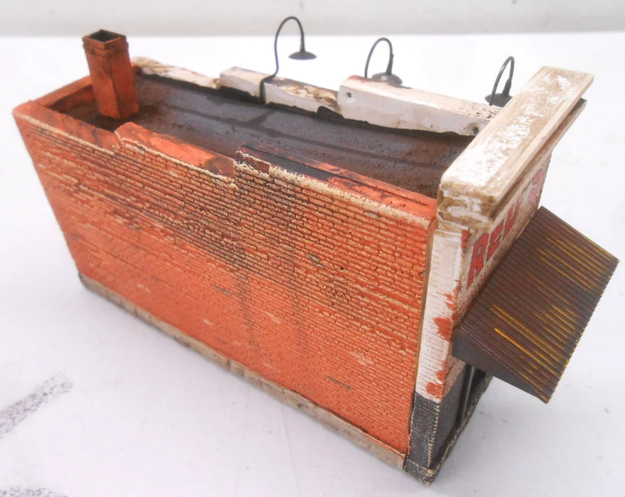 Downtown Deco Red's Towing & Garage Cast Hydrocal Building Kit
