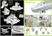 Dragon Models 1036 1/350 German Battleship Scharnhorst 1941 (SmartKit) Model Ship Kit
