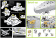 Dragon Models 1036 1/350 German Battleship Scharnhorst 1941 (SmartKit) Model Ship Kit