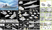 Dragon Models 1062 1/350 German Battleship Scharnhorst 1940 (SmartKit) Model Ship Kit