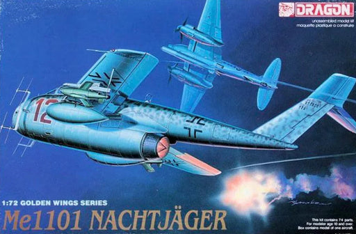 Dragon Models 5014 1/72 German Me 1101 Nachtjäger Model Aircraft Kit