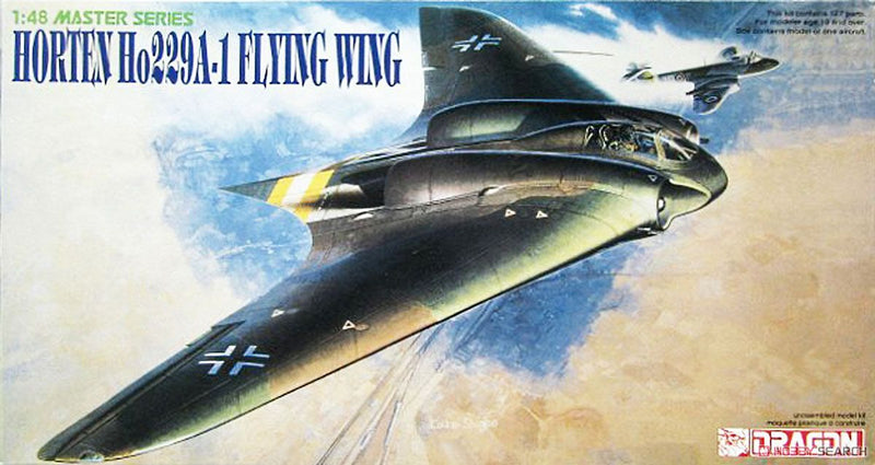 Dragon Models 5505 1/48 Ho229A-1 Flying Wing Model Aircraft Kit