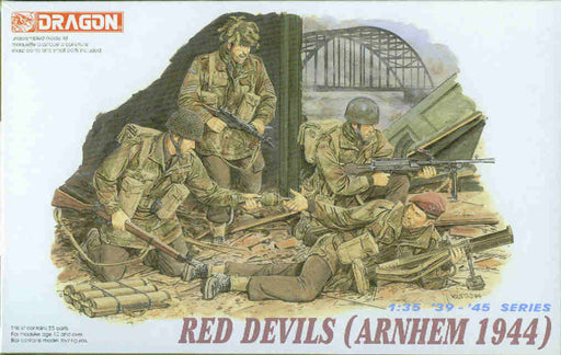 Dragon Models 6023 1/35 "Red Devils" Figures (Arnhem 1944) Model Kit