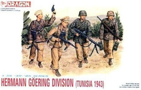 Dragon Models 6036 1/35 Hermann Goering Division (Tunisia 1943) Model Kit