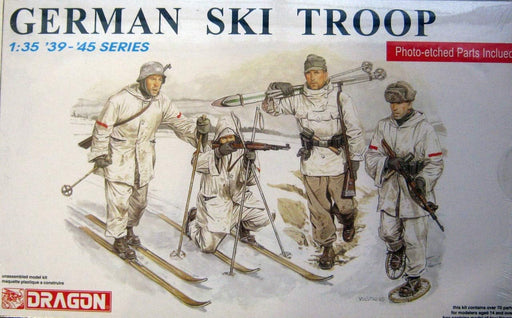 Dragon Models 6039 1/35 German Ski Troops Model Kit