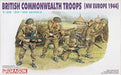 Dragon Models 6055 1/35 British Commonwealth Troops (NW Europe 1944) Model Kit