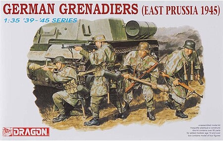 Dragon Models 6057 1/35 German Grenadiers (East Prussia 1945) Model Kit