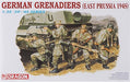 Dragon Models 6057 1/35 German Grenadiers (East Prussia 1945) Model Kit