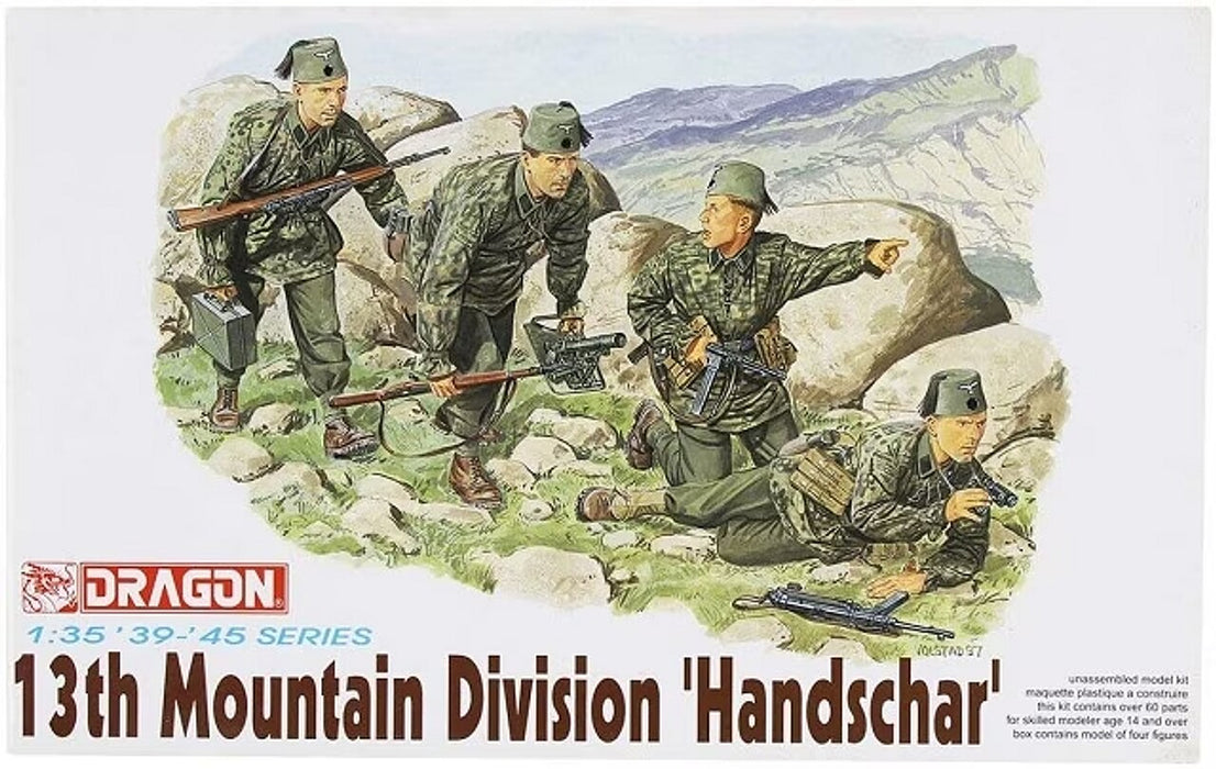 Dragon Models 6067 1/35 German 13th Mountain Division "Handschar" Model Kit