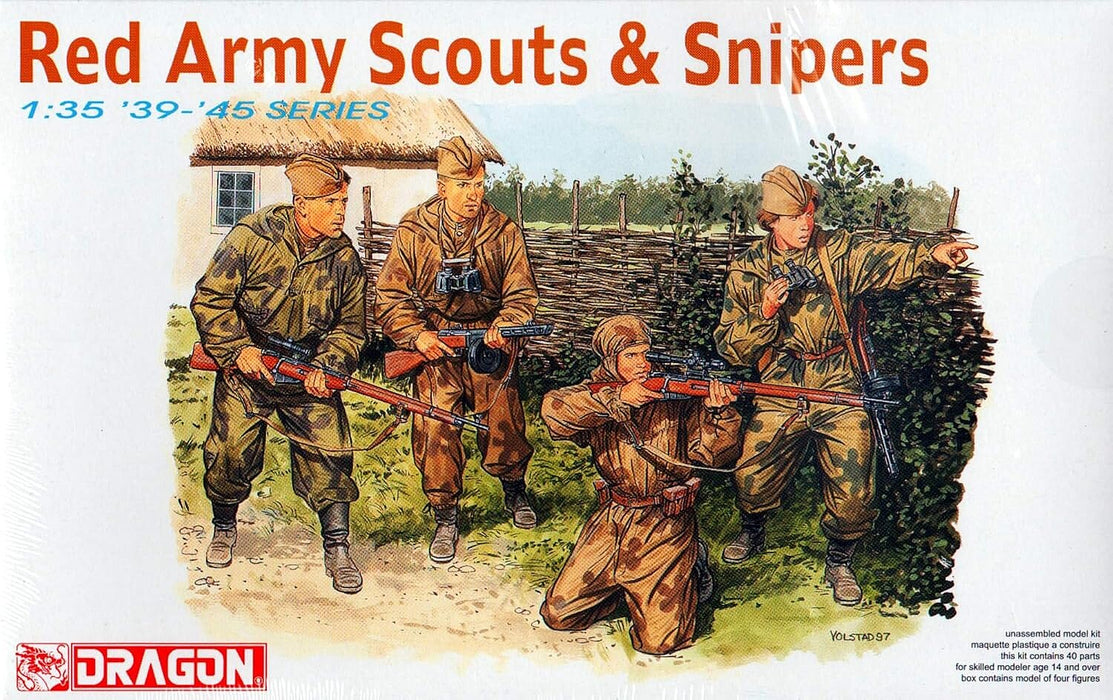 Dragon Models 6068 1/35 Red Army Scouts & Snipers Model Kit