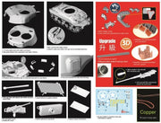 Dragon Models 6083 1/35 M4A1(76)W Sherman Tank "Operation Cobra" Model Kit