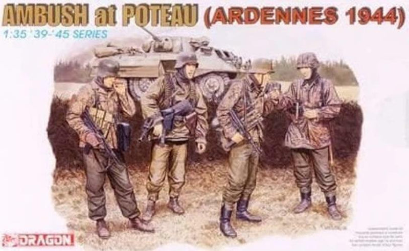 Dragon Models 6091 1/35 Ambush at Poteau (Ardennes 1944) Model Kit