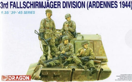 Dragon Models 6113 1/35 3rd Fallschirmjäger Division (Ardennes 1944) Model Kit