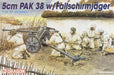 Dragon Models 6118 1/35 5cm Pak 38 w/Fallschirmjager Model Kit