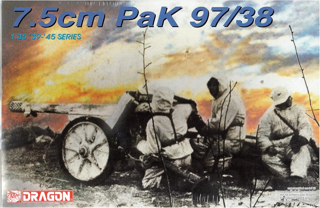 Dragon Models 6123 1/35 7.5cm Pak 97/38 Model Kit
