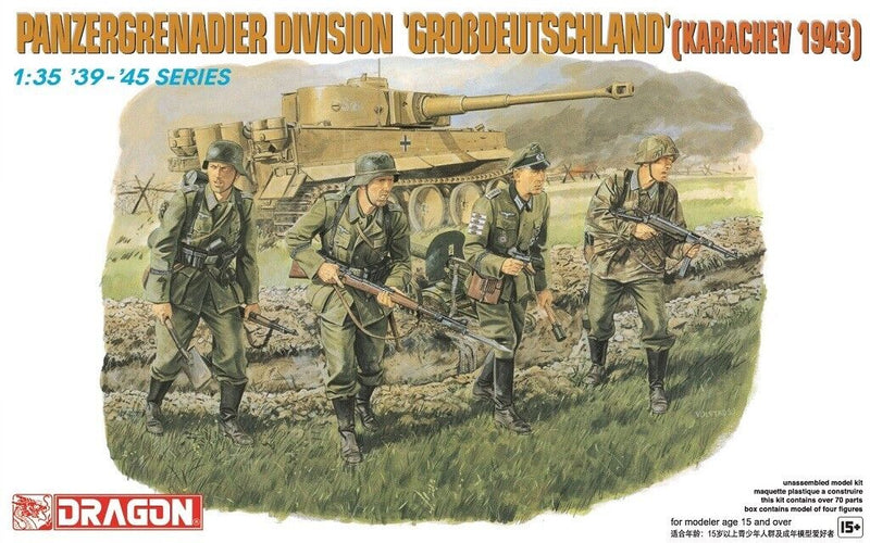 Dragon Models 6124 1/35 Panzergrenadier Division 'Grosdeutschland' (Karachev 1943) Model Kit