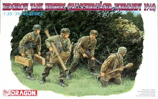 Dragon Models 6127 1/35 Hedgerow Tank Hunters - Fallschirmjäger (Normandy 1944) Model Kit