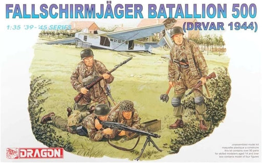 Dragon Models 6145 1/35 Fallschirmjager Battalion 500 (Drvar 1944) Model Kit