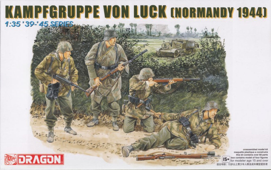 Dragon Models 6155 1/35 Kampfgruppe von Luck (Normandy 1944) Model Kit