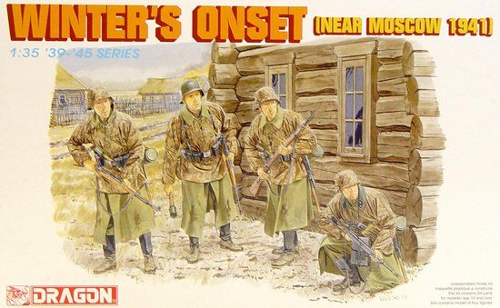 Dragon Models 6162 1/35 Winter's Onset (Near Moscow 1941) Model Kit