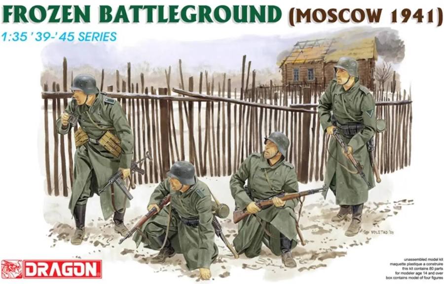 Dragon Models 6190 1/35 Frozen Battleground (Moscow 1941) Model Kit