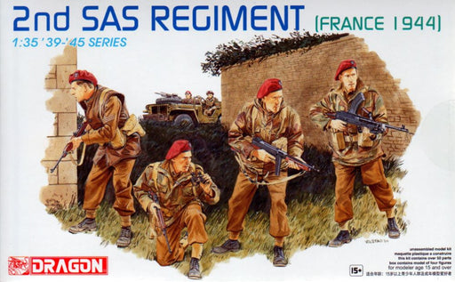 Dragon Models 6199 1/35 2nd SAS Regiment (France 1944) Model Kit