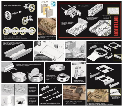 Dragon Models 6207 1/35 Pz.Kpfw.I Ausf.B, DAK Version (SmartKit) Model Kit
