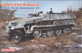 Dragon Models 6225 1/35 Sd.Kfz.251/9 Ausf.C Early Production with 7.5cm Cannon Model Kit