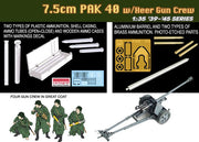 Dragon Models 6249 1/35 7.5cm Pak 40 w/Heer Gun Crew Model Kit