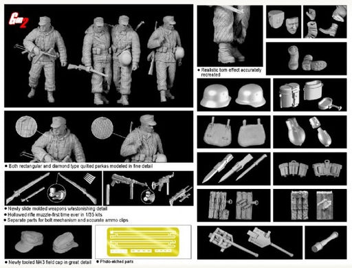 Dragon Models 6274 1/35 1st Luftwaffe Field Division (Novgorod 1944) Model Kit