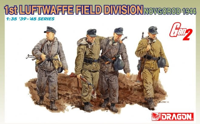 Dragon Models 6274 1/35 1st Luftwaffe Field Division (Novgorod 1944) Model Kit
