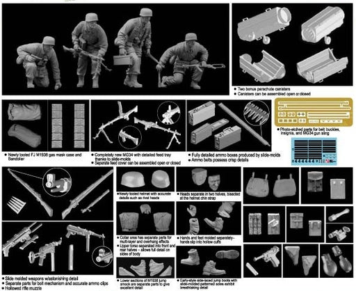 Dragon Models 6276 1/35 1st Fallschirmjager Division (Holland 1940) Model Kit