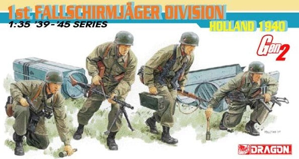 Dragon Models 6276 1/35 1st Fallschirmjager Division (Holland 1940) Model Kit