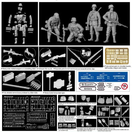 Dragon Models 6281 1/35 Germania Regiment (France 1940) Model Kit