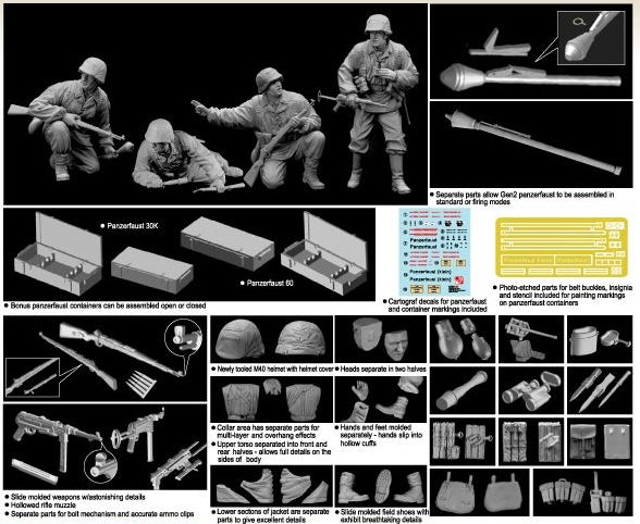 Dragon Models 6282 1/35 Hohenstaufen Division (Normandy 1944) Model Kit