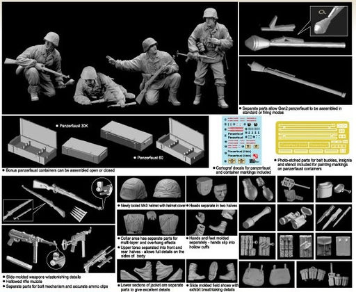 Dragon Models 6282 1/35 Hohenstaufen Division (Normandy 1944) Model Kit