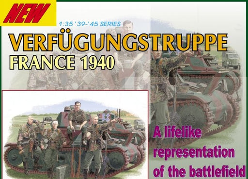 Dragon Models 6309 1/35 German Verfügungstruppe (France 1940) Model Kit